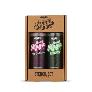 Dynamic Stencil Magic Set (Transfer Jeli ve Temizleme Sıvısı) 2X8 oz