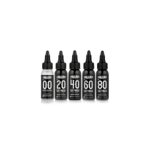 Dynamic Greywash Tattoo Ink Set Dövme Boyası Seti 5X1 oz