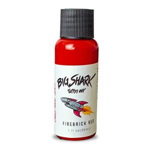 Big Shark Fire Brick Red 30 ML - 1 Oz Tattoo Ink - Dövme Boyası