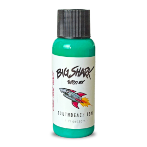 Big Shark South Beach Teal 30 ML - 1 Oz Tattoo Ink - Dövme Boyası