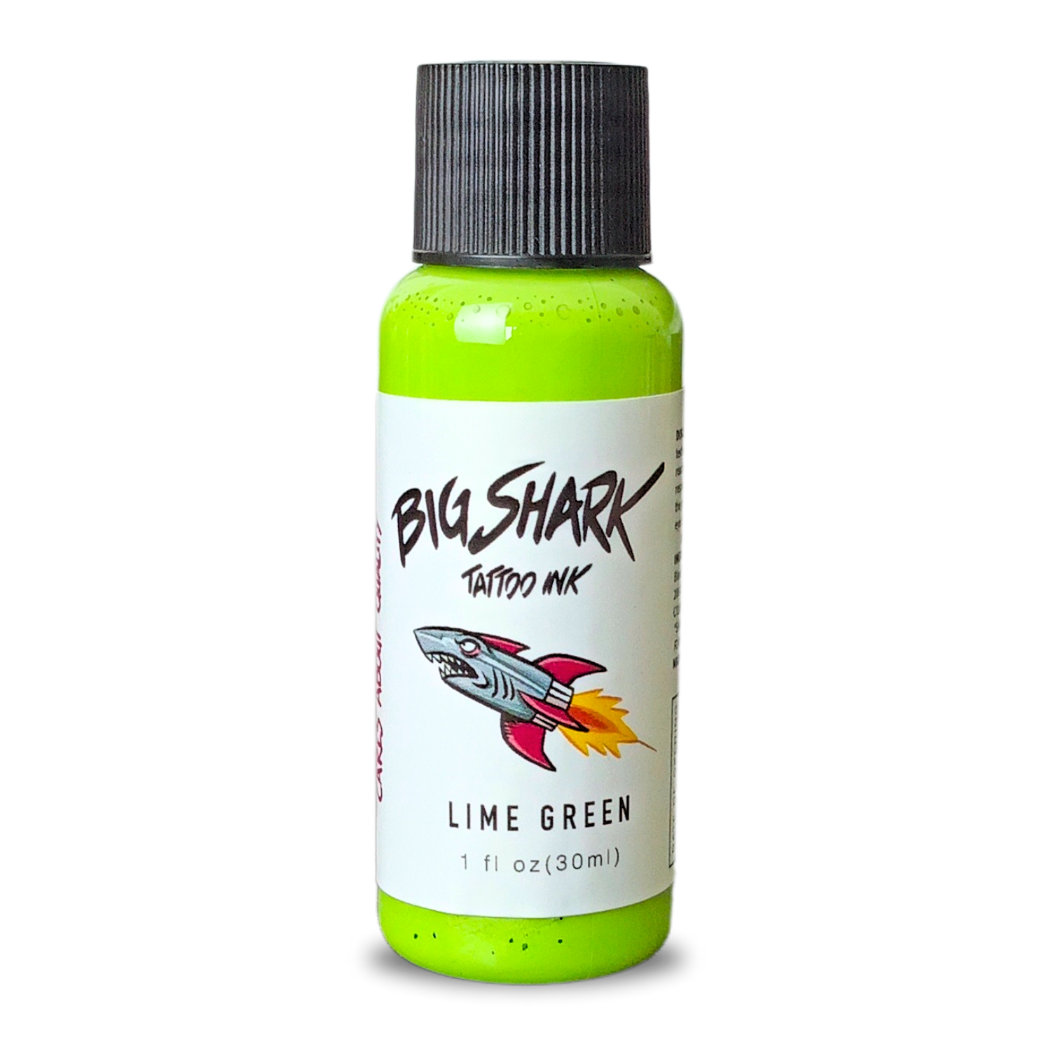Big Shark Lime Green 30 ML - 1 Oz Tattoo Ink - Dövme Boyası