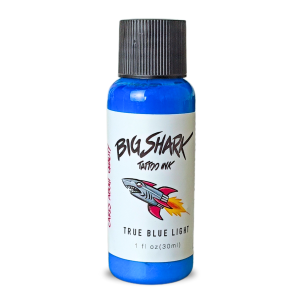 Big Shark True Blue Light 30 ML - 1 Oz Tattoo Ink - Dövme Boyası