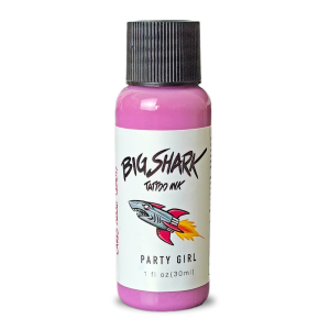 Big Shark Party Girl 30 ML - 1 Oz Tattoo Ink - Dövme Boyası