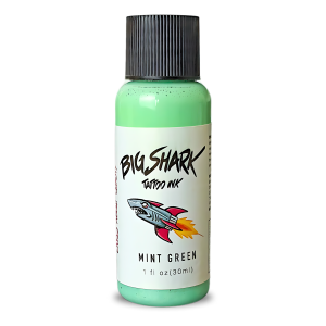 Big Shark Mint Green 30 ML - 1 Oz Tattoo Ink - Dövme Boyası