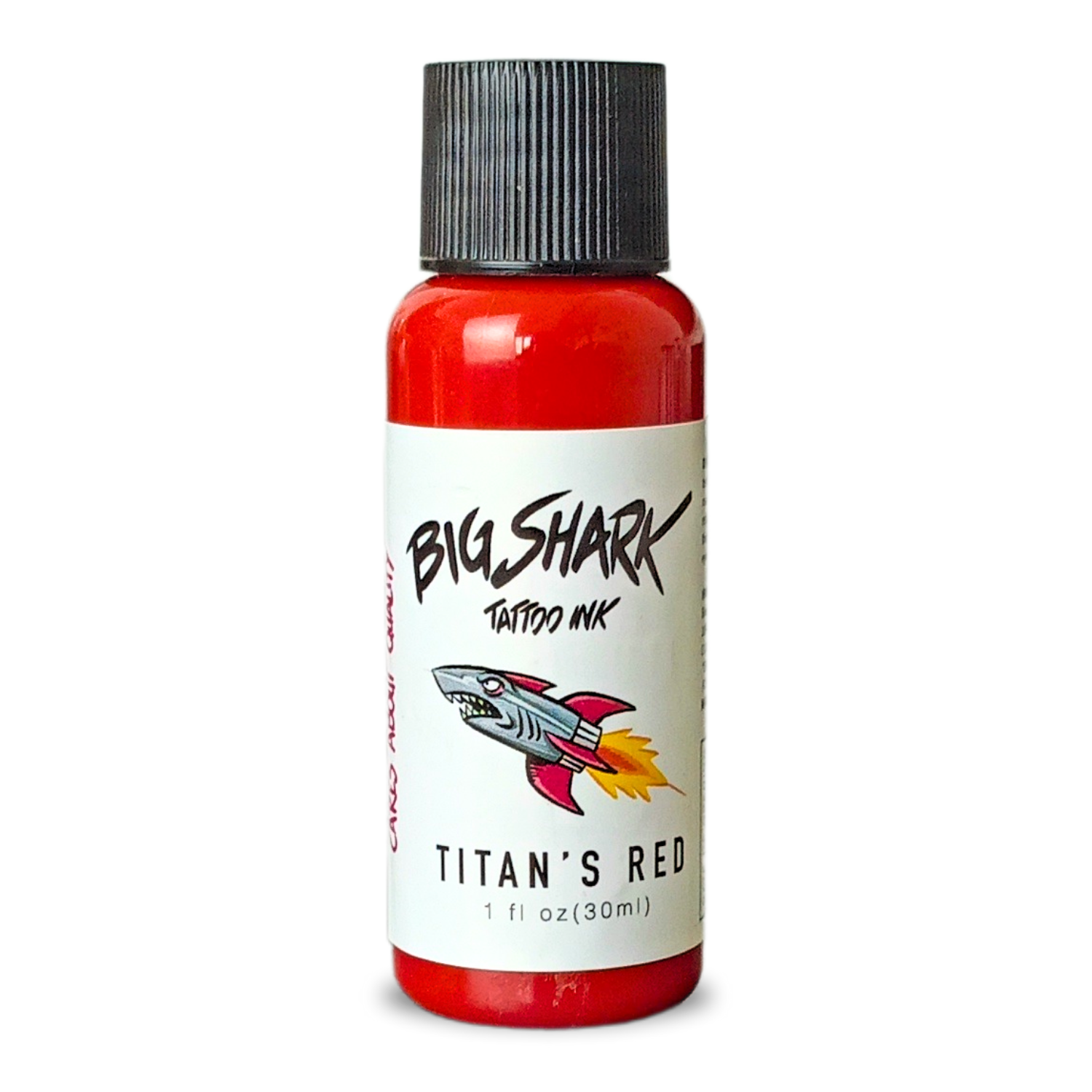 Big Shark Titan's Red 30 ML - 1 Oz Tattoo Ink - Dövme Boyası