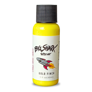 Big Shark Gold Finch 30 ML  - 1 Oz Tattoo Ink - Dövme Boyası
