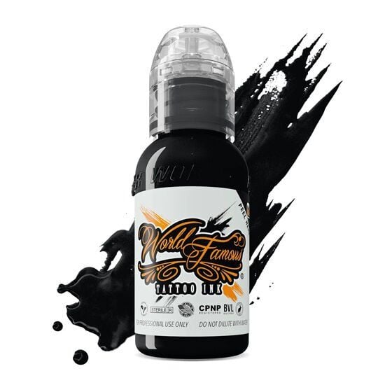 World Famous Ink Blackout Siyah Dövme Boyası 4 OZ
