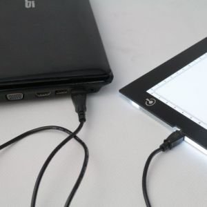 Çizim Masası Led USB Girişli A4