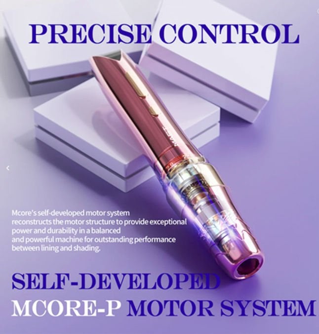 Mast P60 Wireless Adjustable 2.2 mm - 3.2 mm PMU Pen | Dövme ve Kalıcı Makyaj Makinesi