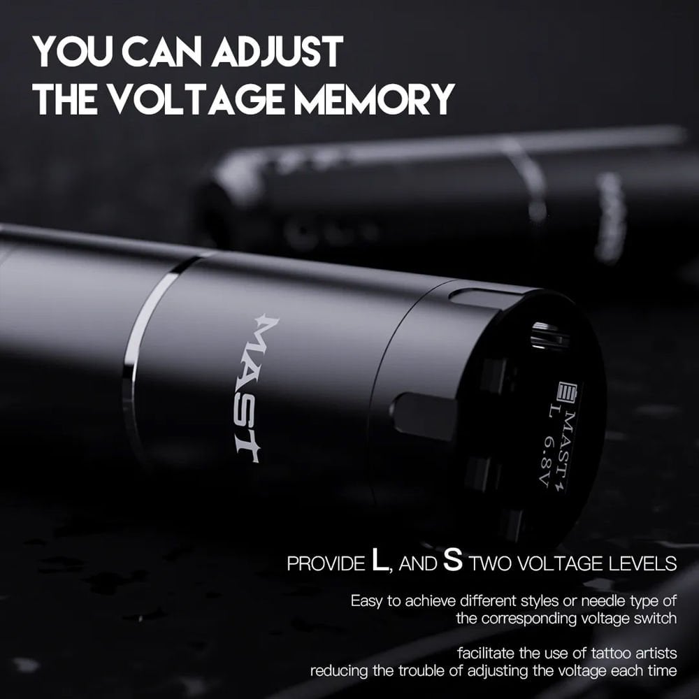 Mast A1 Wireless Tattoo Pen 3.5 mm Stroke