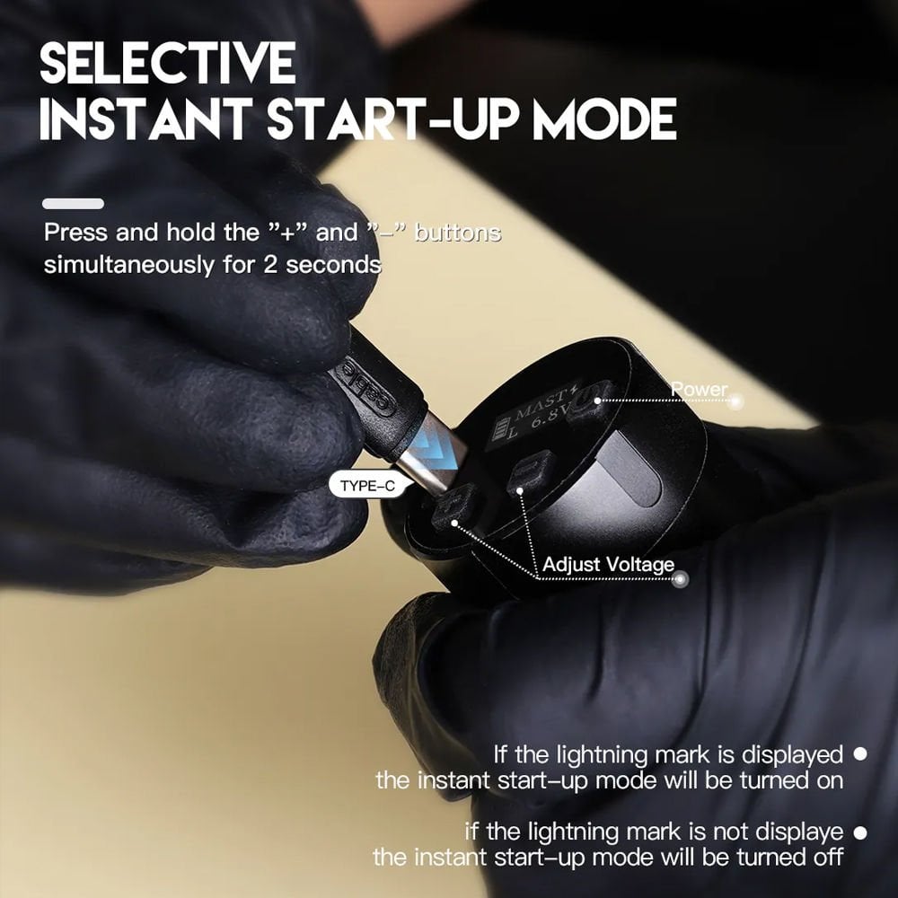 Mast A1 Wireless Tattoo Pen 3.5 mm Stroke
