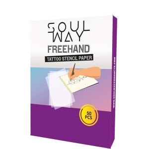 SoulWay Freehand Tattoo Stencil Paper - El Çizimi Transfer Kağıdı - Dövme Transfer Kağıdı (50 adet)