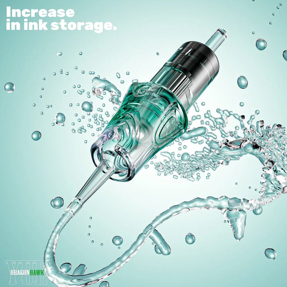 Dragonhawk Yue 3 RL Kartuş Dövme İğnesi 20 Adet/Paket