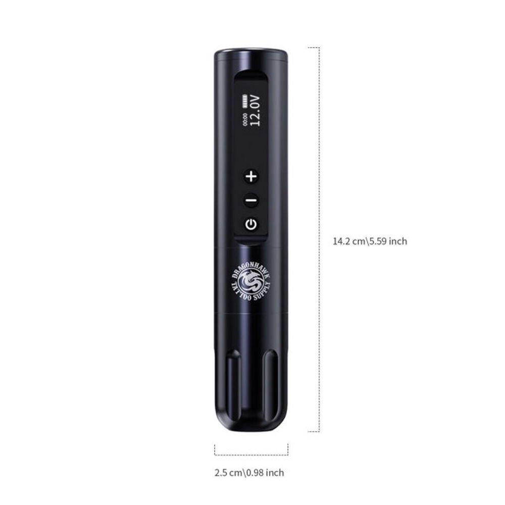 Dragonhawk X9 Wireless Tattoo Pen 3.5 m Stroke Kablosuz Dövme