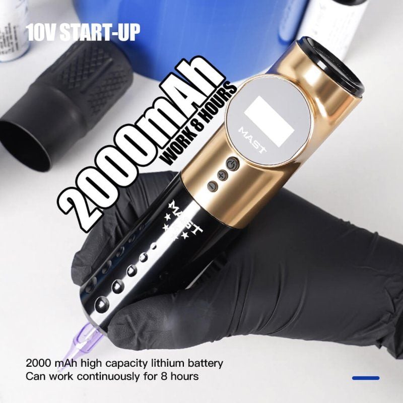 Mast Archer 5 Star Series Pro Wireless Tattoo Pen 3.5 mm Stroke