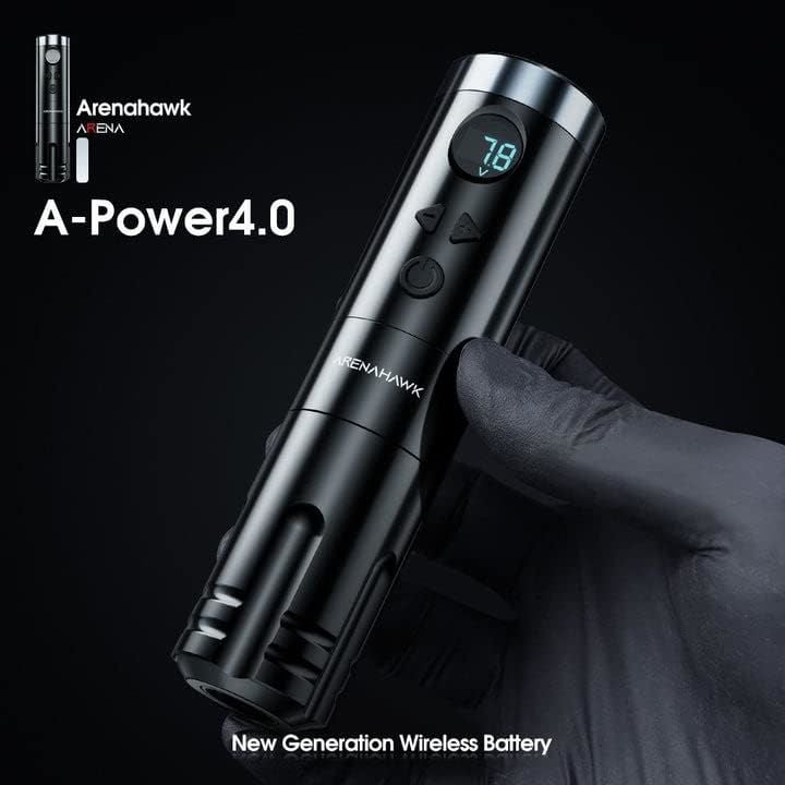 Arenahawk A-Power Wireless Tattoo Pen 4.0 mm Kablosuz Dövme Makinesi