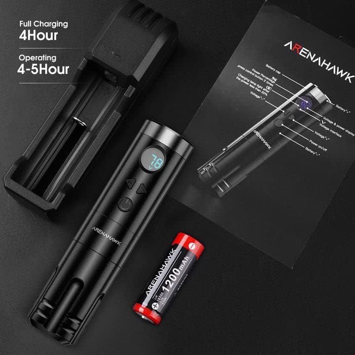 Arenahawk A-Power Wireless Tattoo Pen 4.0 mm