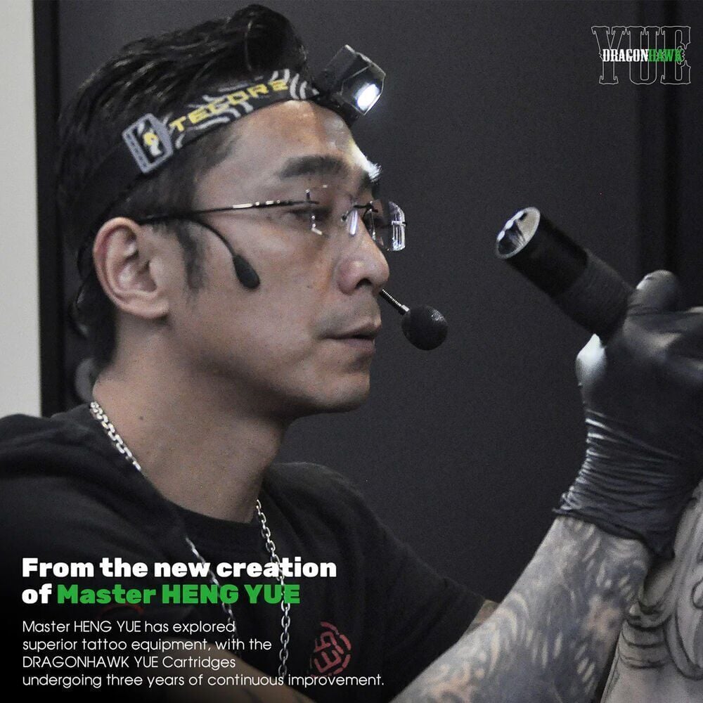 Dragonhawk Yue 15 RM Kartuş Dövme İğnesi 20 Adet/Paket