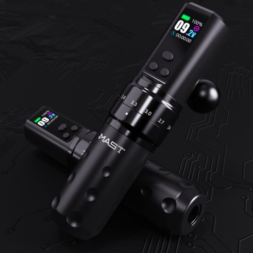 Mast Fold 2 Pro Wireless Tattoo Pen  2.4 - 4.2 mm Stroke