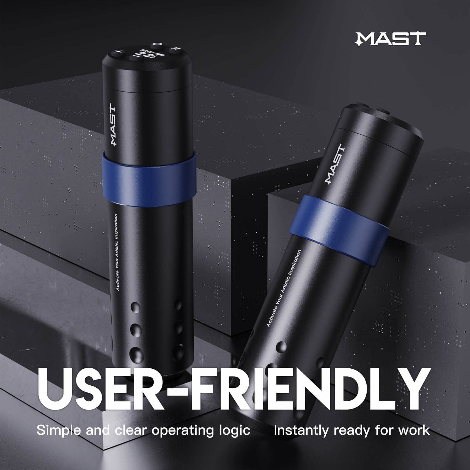 Mast A3 Wireless Tattoo Pen 3.5 mm Stroke