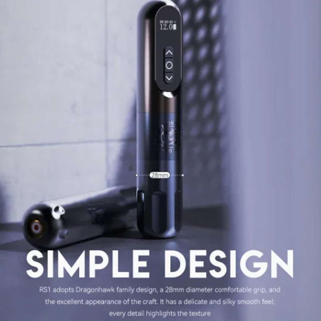 Dragonhawk RS 1 Wireless Tattoo Pen 3.5 mm
