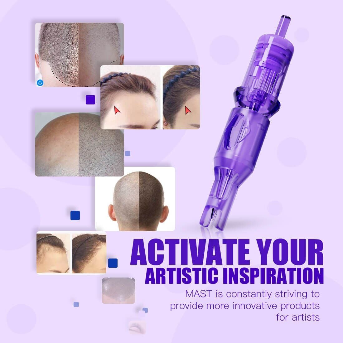 Mast MAX SMP 3 RL Kartuş Kalıcı Makyaj ve Dövme İğnesi 20 Adet/Paket