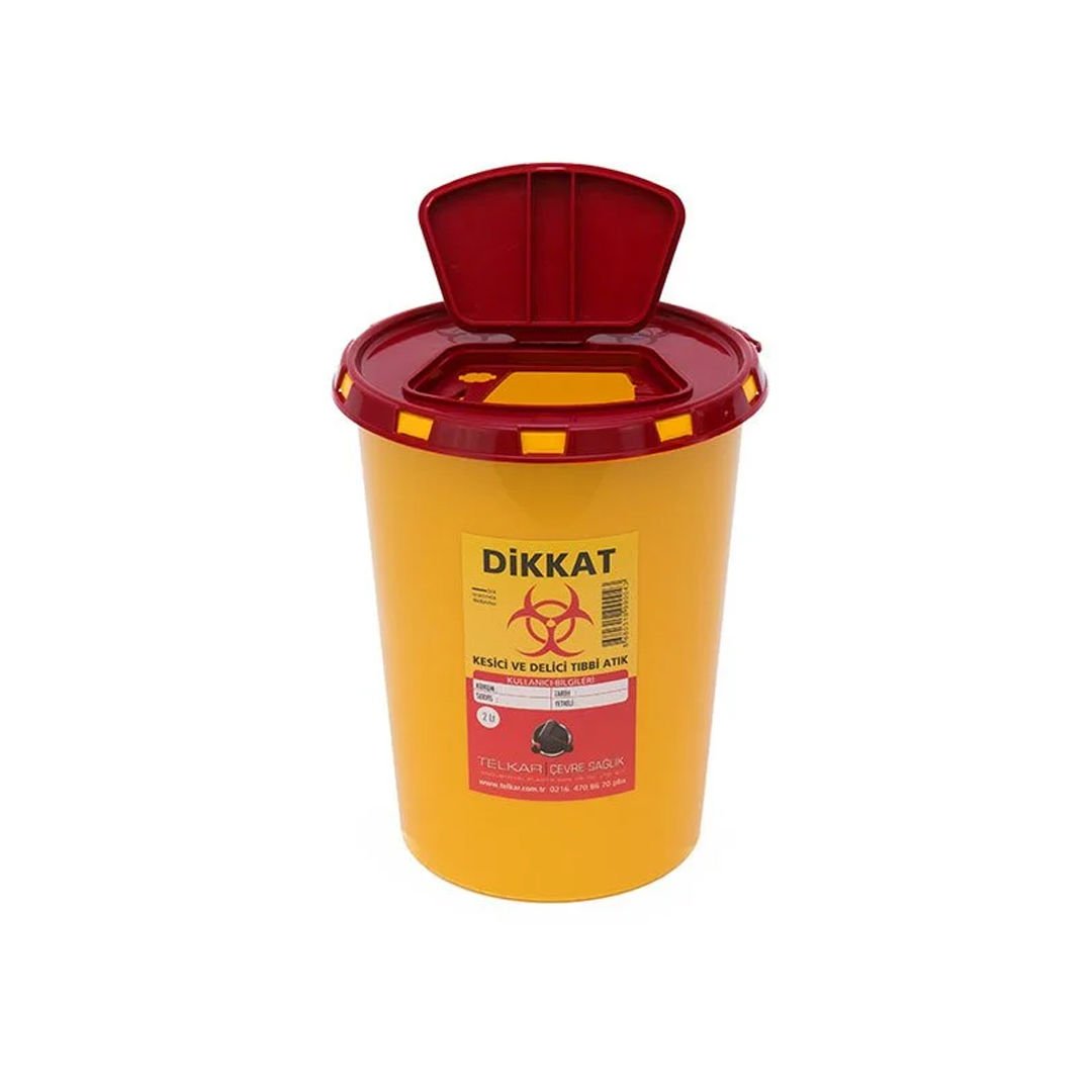 Tıbbi Atık Kutusu 2 lt
