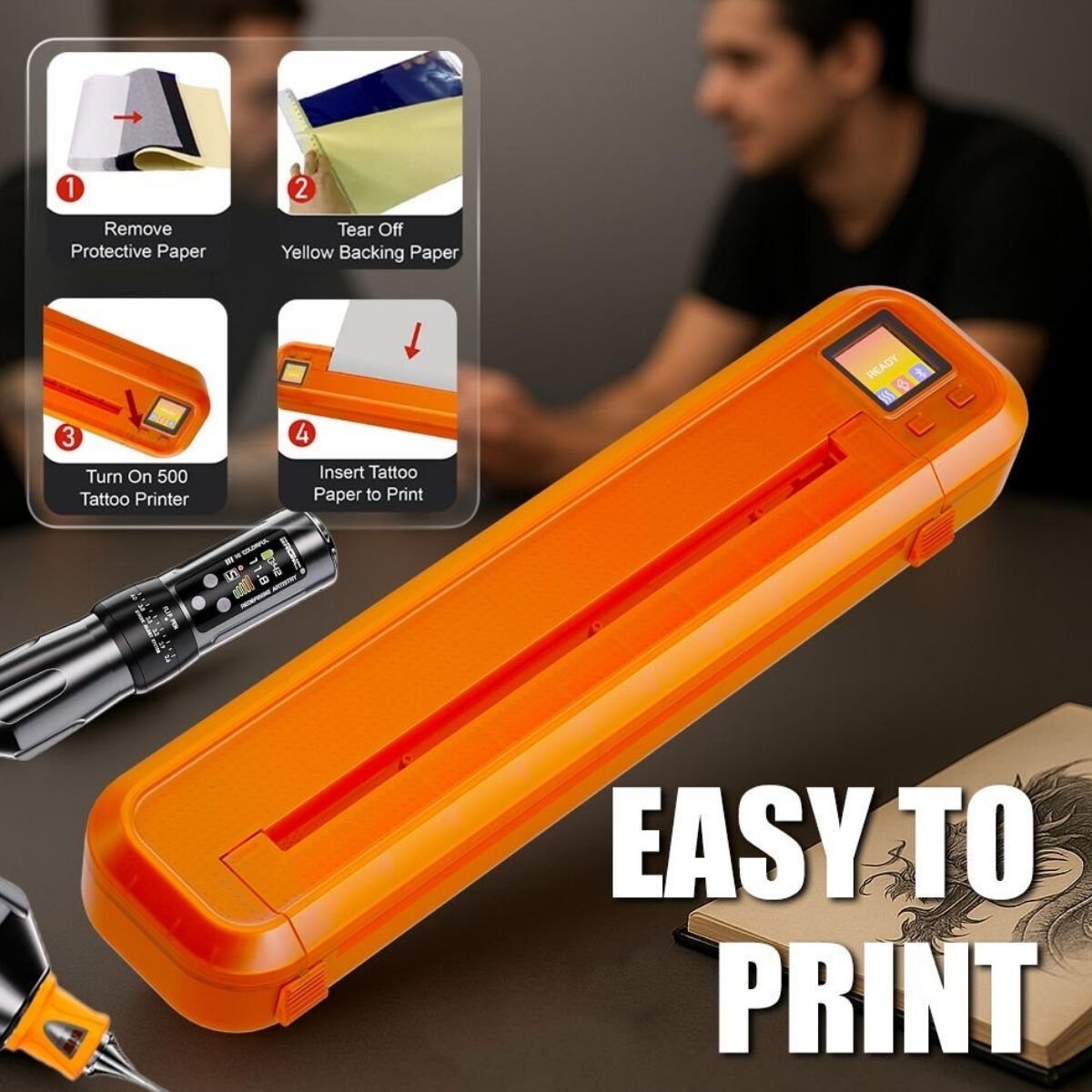 Bronc Inkless Tattoo Transfer Printer - Termal (Thermal Yazıcı)