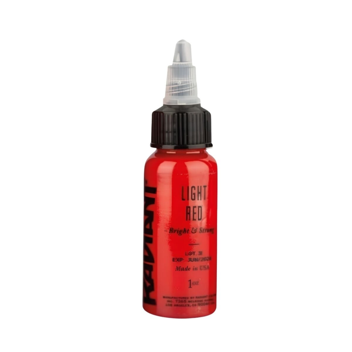 Radiant Light Red 1 0z (30 ml) Kırmızı Dövme Boyası