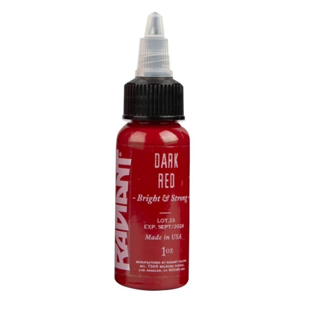 Radiant Dark Red Kırmızı Dövme Boyası (1 Oz 30 Ml)