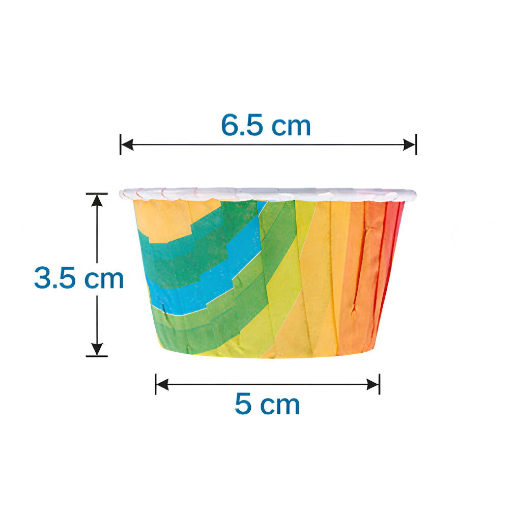 INKAWAY XL Water Cup Büyük Boy Desenli Su Kabı 50 adet