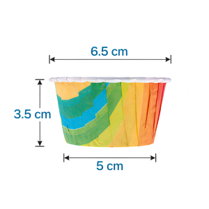 INKAWAY XL Water Cup Büyük Boy Desenli Su Kabı 50 adet