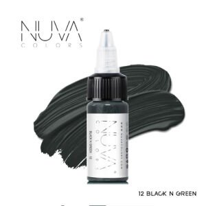 Nuva Colors Black n Green Eyeliner Boyası 15 Ml