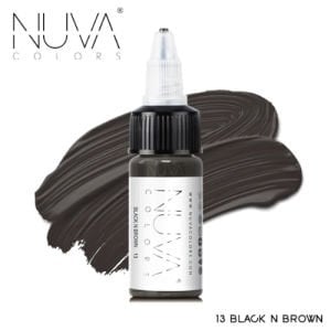 Nuva Colors Black n Brown Eyeliner Boyası 15 Ml