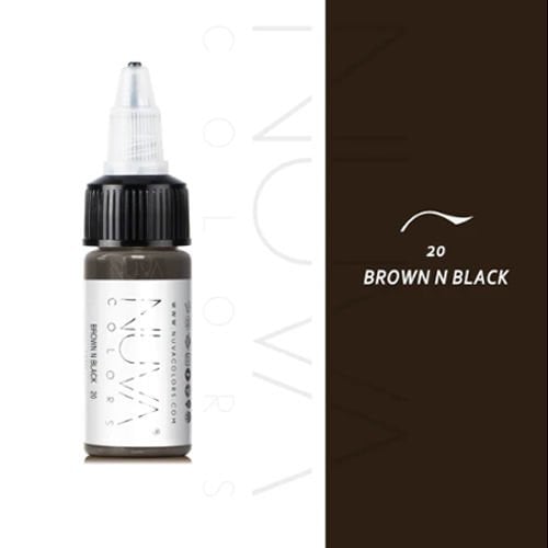 Nuva Colors Brown n Black Eyeliner Boyası 15 Ml