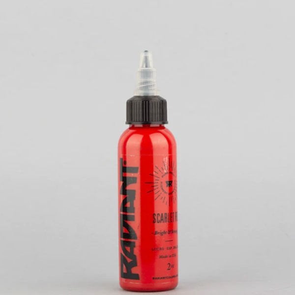 Radiant Scarlet Red Kırmızı Dövme Boyası (1 Oz (30 Ml))