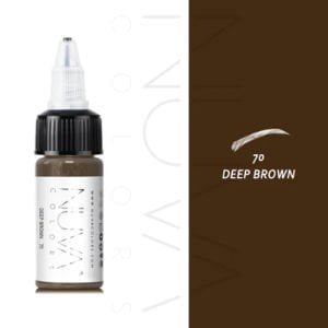 Nuva Colors Deep Brown Kaş Boyası 15 Ml