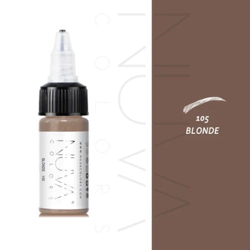 Nuva Colors PMU Blonde Kaş Kalıcı Makyaj Boyası 15 ml