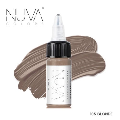 Nuva Colors PMU Blonde Kaş Kalıcı Makyaj Boyası 15 ml