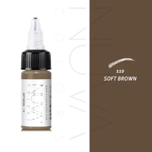 Nuva Colors PMU Soft Brown Kaş Kalıcı Makyaj Boyası 15 ml