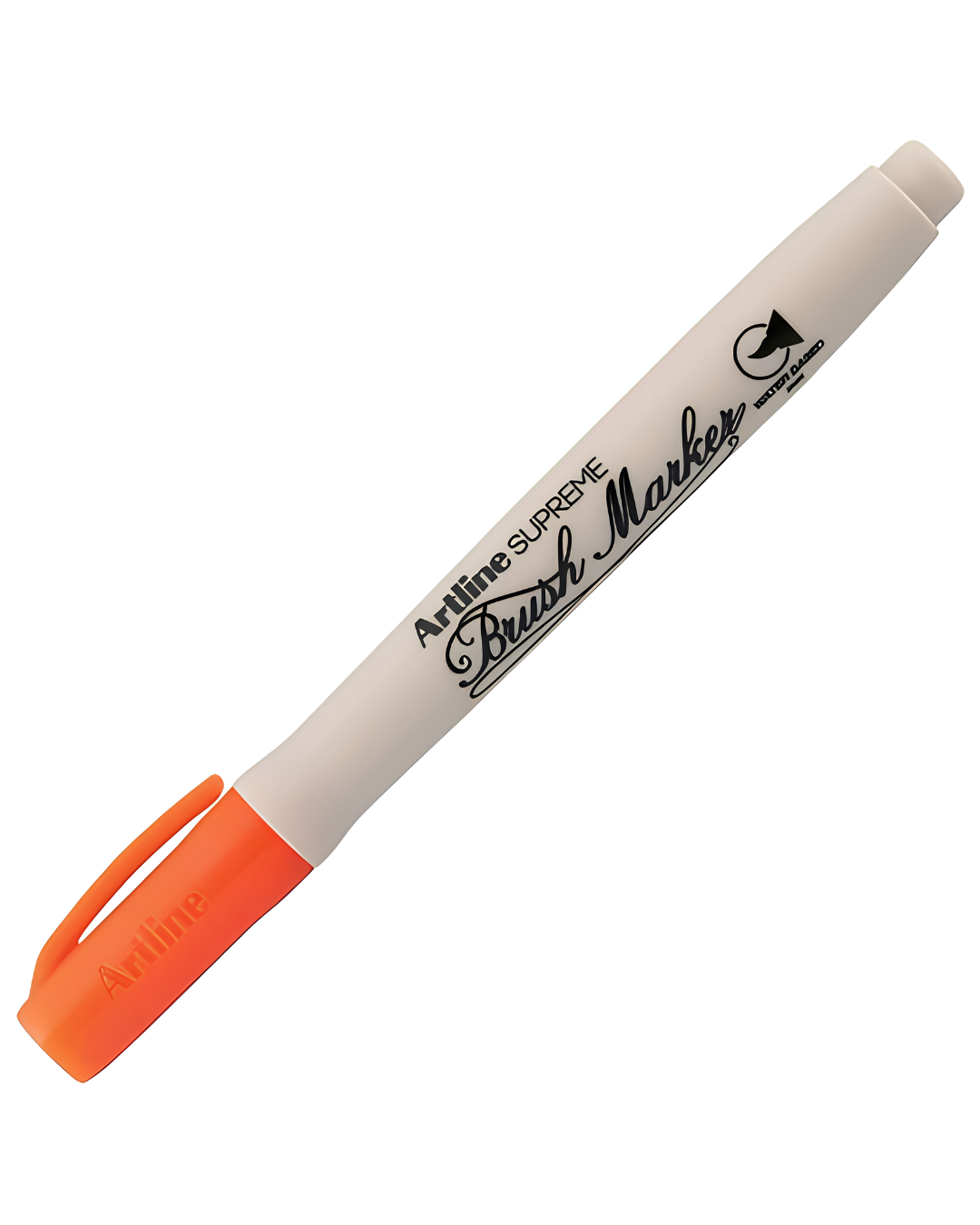Artline Supreme Brush Kalın Uçlu Çizim Kalemi - Turuncu