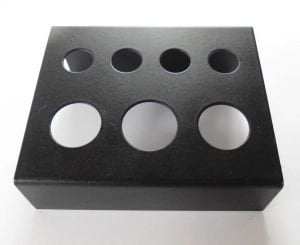 Metal Mini Potalık-Siyah