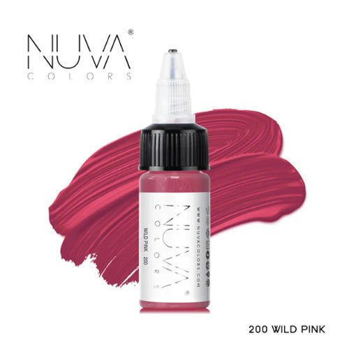 Nuva Colors PMU Wild Pink Dudak Kalıcı Makyaj Boyası 15 ml