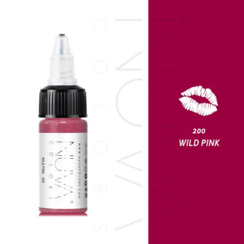Nuva Colors PMU Wild Pink Dudak Kalıcı Makyaj Boyası 15 ml