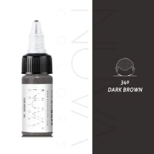 Nuva Colors Dark Brown Saç Simülasyon  Boyası 15 Ml
