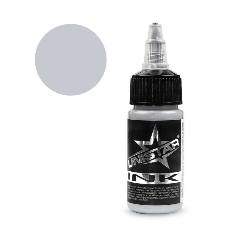 KWADRON UNISTAR Basic Gray Light 30 ml - 1 0z - Dövme Boyası - Tattoo Ink