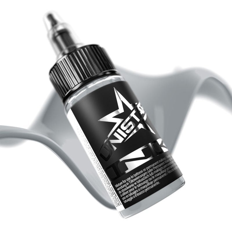 KWADRON UNISTAR Basic Gray Medium 30 ml - 1 0z - Dövme Boyası - Tattoo Ink