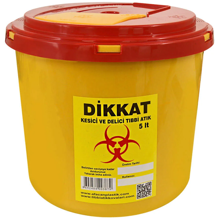 Tıbbi Atık Kutusu 5 lt.