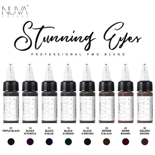 Nuva Colors Eyeliner Koleksiyonu 8'li Set 15 Ml (8*15=120 mL)