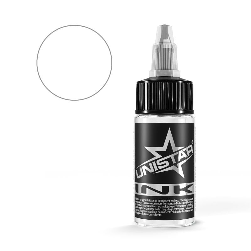 KWADRON UNISTAR Heavy White 30 ml - 1 0z - Dövme Boyası - Tattoo Ink
